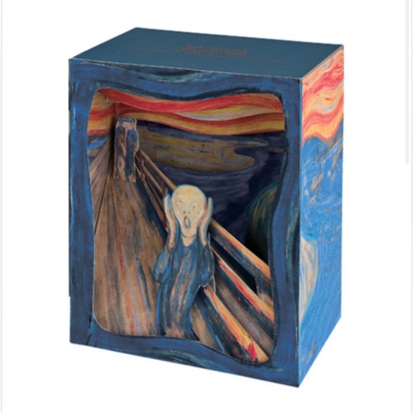 Tatebanko Other - NWT  'The Scream' Paper Tatebanko Diorama